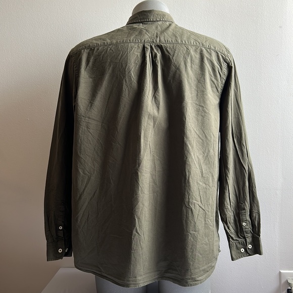 Green Button Down Shirt XL - Picture 3 of 8
